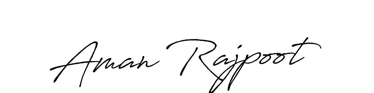 You should practise on your own different ways (Antro_Vectra_Bolder) to write your name (Aman Rajpoot) in signature. don't let someone else do it for you. Aman Rajpoot signature style 7 images and pictures png