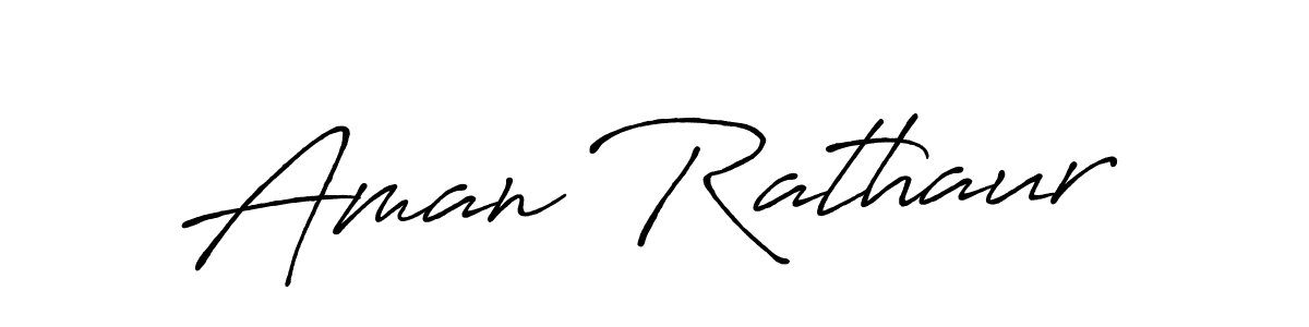 It looks lik you need a new signature style for name Aman Rathaur. Design unique handwritten (Antro_Vectra_Bolder) signature with our free signature maker in just a few clicks. Aman Rathaur signature style 7 images and pictures png