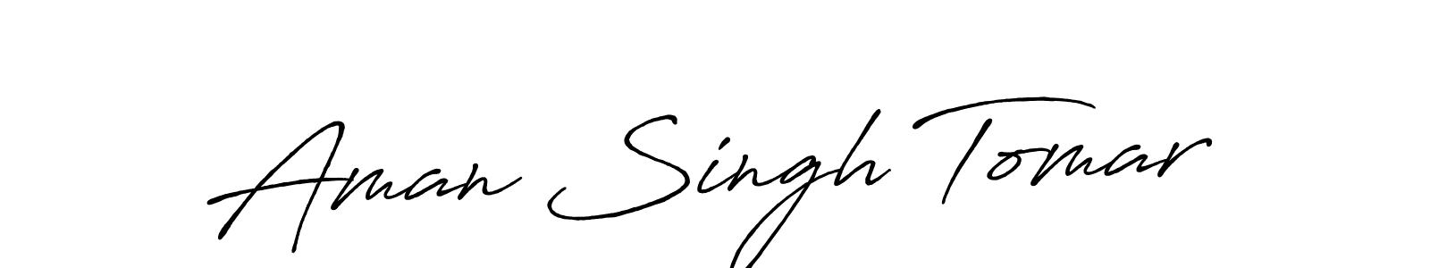 It looks lik you need a new signature style for name Aman Singh Tomar. Design unique handwritten (Antro_Vectra_Bolder) signature with our free signature maker in just a few clicks. Aman Singh Tomar signature style 7 images and pictures png