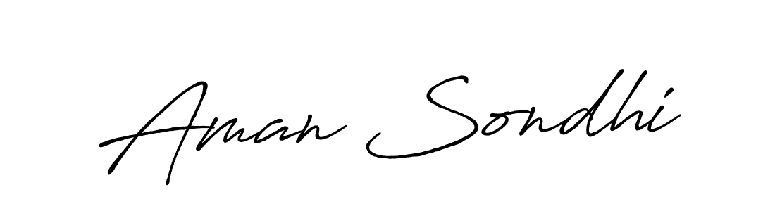 Also we have Aman Sondhi name is the best signature style. Create professional handwritten signature collection using Antro_Vectra_Bolder autograph style. Aman Sondhi signature style 7 images and pictures png