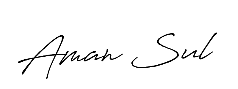 You can use this online signature creator to create a handwritten signature for the name Aman Sul. This is the best online autograph maker. Aman Sul signature style 7 images and pictures png