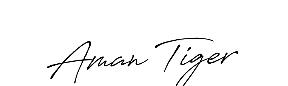 Antro_Vectra_Bolder is a professional signature style that is perfect for those who want to add a touch of class to their signature. It is also a great choice for those who want to make their signature more unique. Get Aman Tiger name to fancy signature for free. Aman Tiger signature style 7 images and pictures png