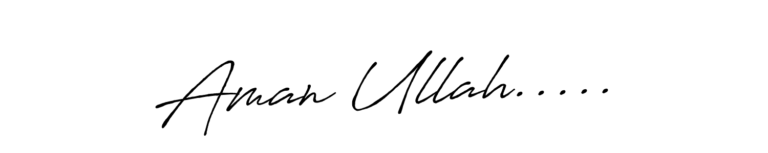 Once you've used our free online signature maker to create your best signature Antro_Vectra_Bolder style, it's time to enjoy all of the benefits that Aman Ullah..... name signing documents. Aman Ullah..... signature style 7 images and pictures png