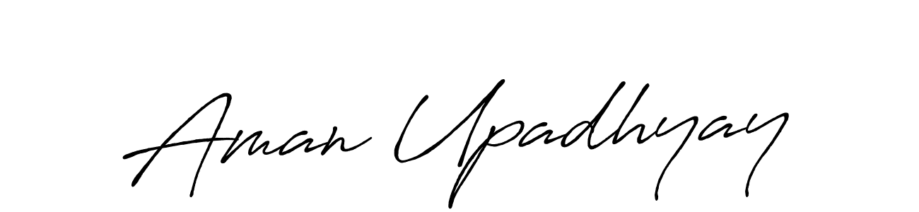 Also we have Aman Upadhyay name is the best signature style. Create professional handwritten signature collection using Antro_Vectra_Bolder autograph style. Aman Upadhyay signature style 7 images and pictures png