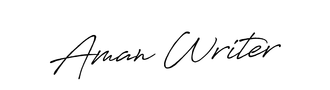You should practise on your own different ways (Antro_Vectra_Bolder) to write your name (Aman Writer) in signature. don't let someone else do it for you. Aman Writer signature style 7 images and pictures png