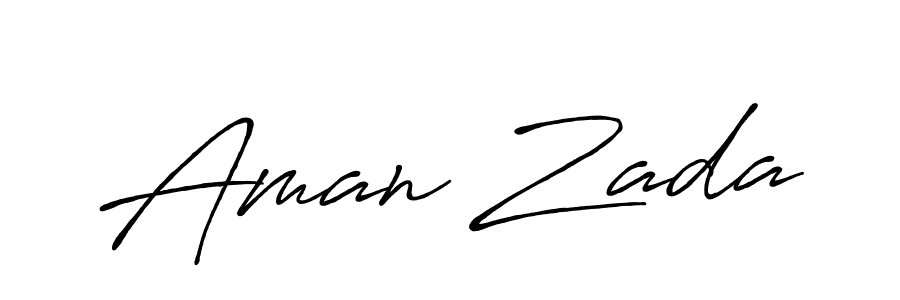 It looks lik you need a new signature style for name Aman Zada. Design unique handwritten (Antro_Vectra_Bolder) signature with our free signature maker in just a few clicks. Aman Zada signature style 7 images and pictures png