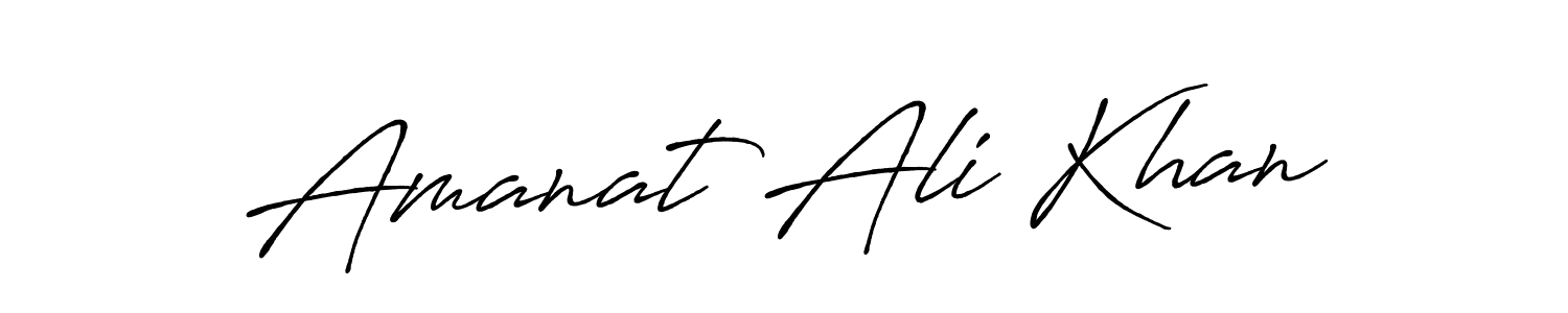 It looks lik you need a new signature style for name Amanat Ali Khan. Design unique handwritten (Antro_Vectra_Bolder) signature with our free signature maker in just a few clicks. Amanat Ali Khan signature style 7 images and pictures png