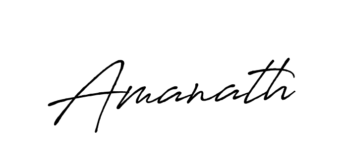 How to make Amanath signature? Antro_Vectra_Bolder is a professional autograph style. Create handwritten signature for Amanath name. Amanath signature style 7 images and pictures png