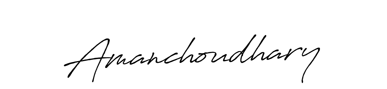 Once you've used our free online signature maker to create your best signature Antro_Vectra_Bolder style, it's time to enjoy all of the benefits that Amanchoudhary name signing documents. Amanchoudhary signature style 7 images and pictures png