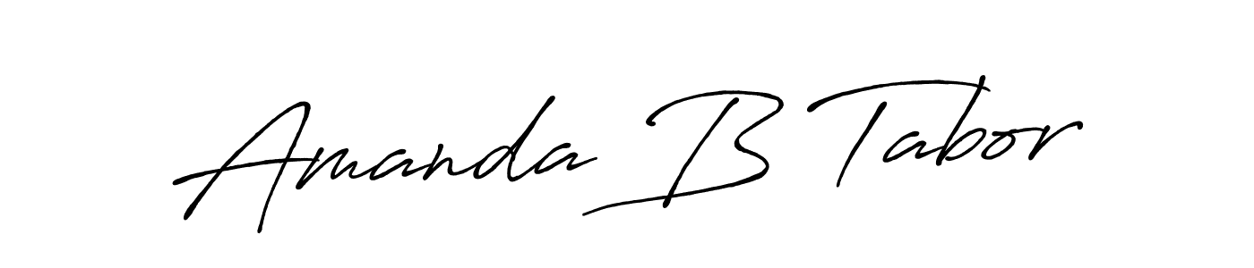 The best way (Antro_Vectra_Bolder) to make a short signature is to pick only two or three words in your name. The name Amanda B Tabor include a total of six letters. For converting this name. Amanda B Tabor signature style 7 images and pictures png
