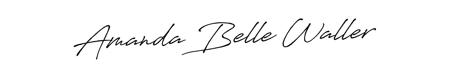Check out images of Autograph of Amanda Belle Waller name. Actor Amanda Belle Waller Signature Style. Antro_Vectra_Bolder is a professional sign style online. Amanda Belle Waller signature style 7 images and pictures png