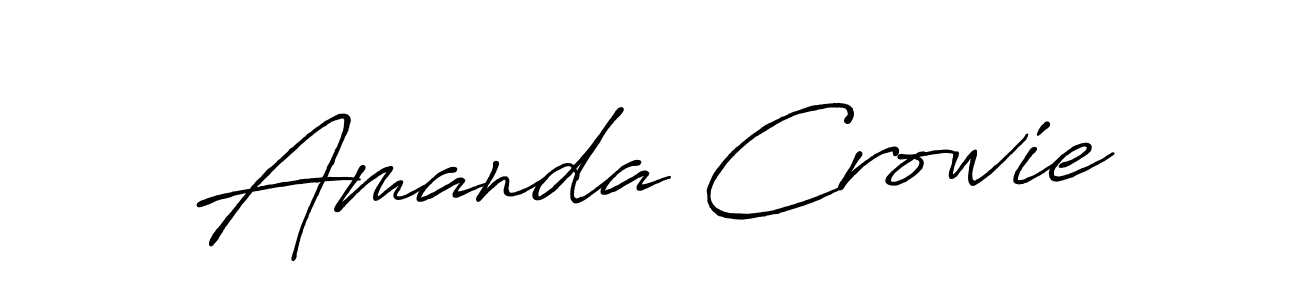 Once you've used our free online signature maker to create your best signature Antro_Vectra_Bolder style, it's time to enjoy all of the benefits that Amanda Crowie name signing documents. Amanda Crowie signature style 7 images and pictures png