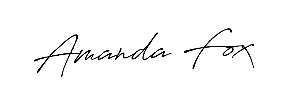 You should practise on your own different ways (Antro_Vectra_Bolder) to write your name (Amanda Fox) in signature. don't let someone else do it for you. Amanda Fox signature style 7 images and pictures png