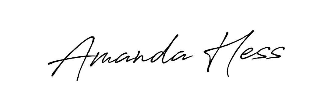 Use a signature maker to create a handwritten signature online. With this signature software, you can design (Antro_Vectra_Bolder) your own signature for name Amanda Hess. Amanda Hess signature style 7 images and pictures png