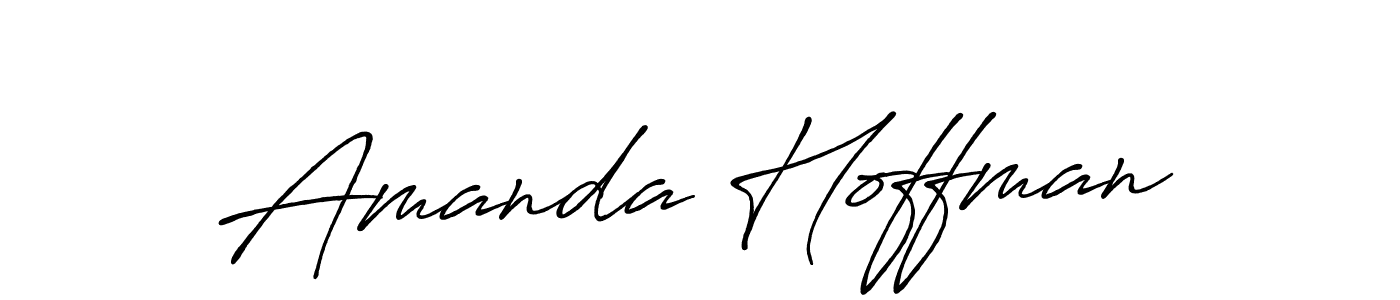 The best way (Antro_Vectra_Bolder) to make a short signature is to pick only two or three words in your name. The name Amanda Hoffman include a total of six letters. For converting this name. Amanda Hoffman signature style 7 images and pictures png