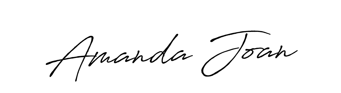 Also we have Amanda Joan name is the best signature style. Create professional handwritten signature collection using Antro_Vectra_Bolder autograph style. Amanda Joan signature style 7 images and pictures png