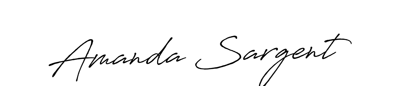 if you are searching for the best signature style for your name Amanda Sargent. so please give up your signature search. here we have designed multiple signature styles  using Antro_Vectra_Bolder. Amanda Sargent signature style 7 images and pictures png