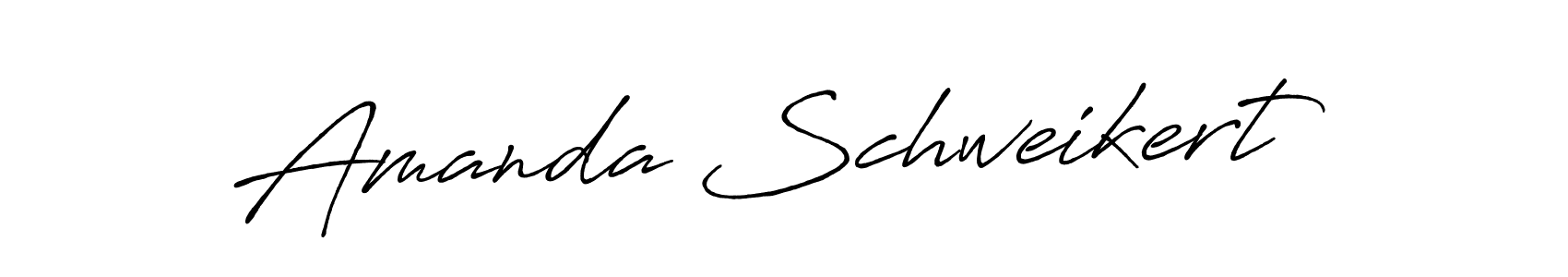 You should practise on your own different ways (Antro_Vectra_Bolder) to write your name (Amanda Schweikert) in signature. don't let someone else do it for you. Amanda Schweikert signature style 7 images and pictures png