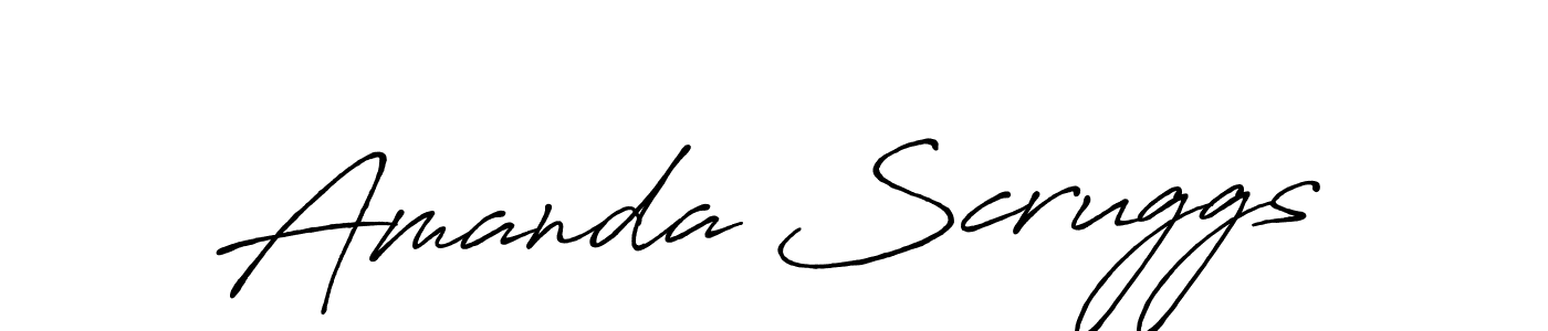 Once you've used our free online signature maker to create your best signature Antro_Vectra_Bolder style, it's time to enjoy all of the benefits that Amanda Scruggs name signing documents. Amanda Scruggs signature style 7 images and pictures png