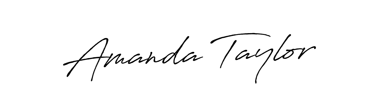 Also You can easily find your signature by using the search form. We will create Amanda Taylor name handwritten signature images for you free of cost using Antro_Vectra_Bolder sign style. Amanda Taylor signature style 7 images and pictures png