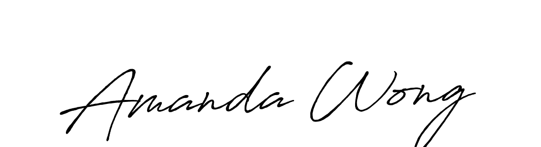 Once you've used our free online signature maker to create your best signature Antro_Vectra_Bolder style, it's time to enjoy all of the benefits that Amanda Wong name signing documents. Amanda Wong signature style 7 images and pictures png