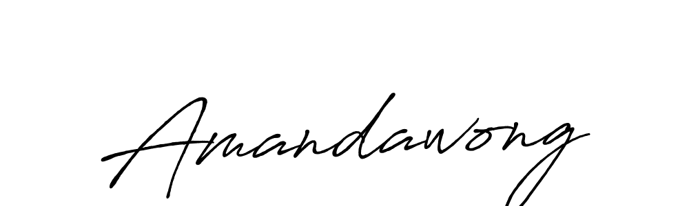 Make a short Amandawong signature style. Manage your documents anywhere anytime using Antro_Vectra_Bolder. Create and add eSignatures, submit forms, share and send files easily. Amandawong signature style 7 images and pictures png