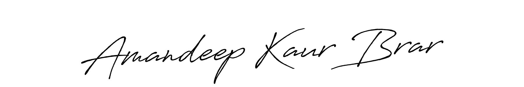 It looks lik you need a new signature style for name Amandeep Kaur Brar. Design unique handwritten (Antro_Vectra_Bolder) signature with our free signature maker in just a few clicks. Amandeep Kaur Brar signature style 7 images and pictures png