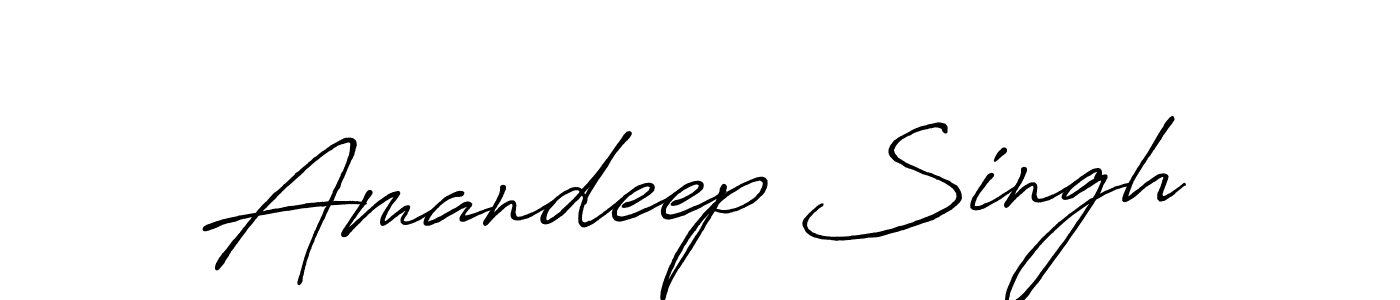 Also we have Amandeep Singh name is the best signature style. Create professional handwritten signature collection using Antro_Vectra_Bolder autograph style. Amandeep Singh signature style 7 images and pictures png