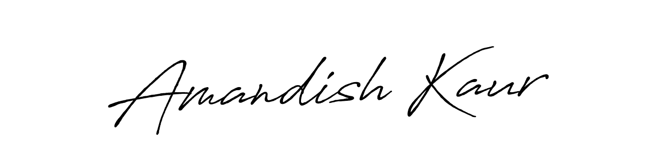 Make a beautiful signature design for name Amandish Kaur. Use this online signature maker to create a handwritten signature for free. Amandish Kaur signature style 7 images and pictures png