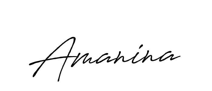 Antro_Vectra_Bolder is a professional signature style that is perfect for those who want to add a touch of class to their signature. It is also a great choice for those who want to make their signature more unique. Get Amanina name to fancy signature for free. Amanina signature style 7 images and pictures png