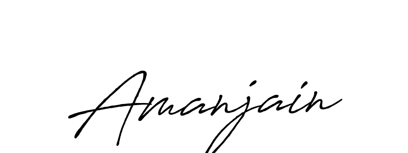 Antro_Vectra_Bolder is a professional signature style that is perfect for those who want to add a touch of class to their signature. It is also a great choice for those who want to make their signature more unique. Get Amanjain name to fancy signature for free. Amanjain signature style 7 images and pictures png