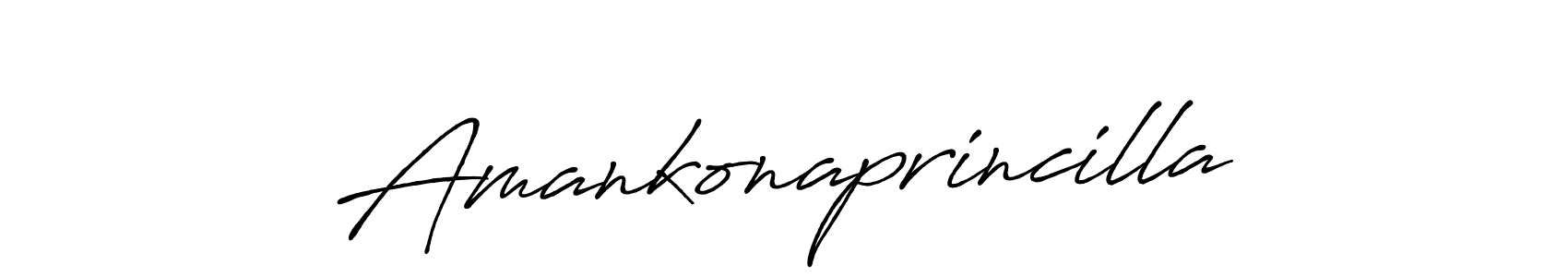 Similarly Antro_Vectra_Bolder is the best handwritten signature design. Signature creator online .You can use it as an online autograph creator for name Amankonaprincilla. Amankonaprincilla signature style 7 images and pictures png