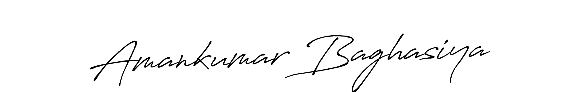 You should practise on your own different ways (Antro_Vectra_Bolder) to write your name (Amankumar Baghasiya) in signature. don't let someone else do it for you. Amankumar Baghasiya signature style 7 images and pictures png