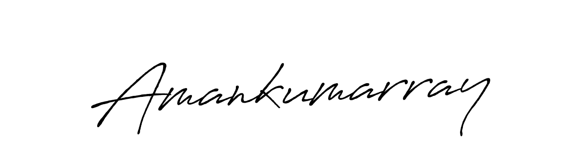 Amankumarray stylish signature style. Best Handwritten Sign (Antro_Vectra_Bolder) for my name. Handwritten Signature Collection Ideas for my name Amankumarray. Amankumarray signature style 7 images and pictures png