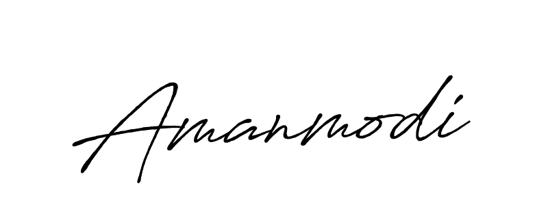 Also we have Amanmodi name is the best signature style. Create professional handwritten signature collection using Antro_Vectra_Bolder autograph style. Amanmodi signature style 7 images and pictures png