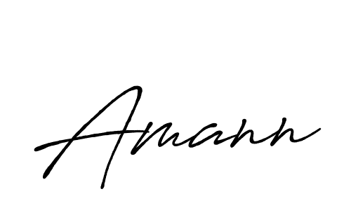 Make a beautiful signature design for name Amann. With this signature (Antro_Vectra_Bolder) style, you can create a handwritten signature for free. Amann signature style 7 images and pictures png