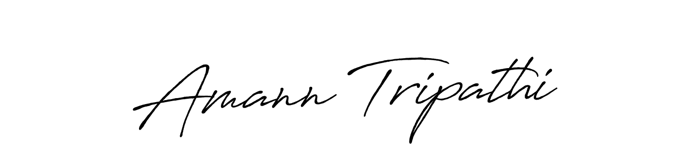 It looks lik you need a new signature style for name Amann Tripathi. Design unique handwritten (Antro_Vectra_Bolder) signature with our free signature maker in just a few clicks. Amann Tripathi signature style 7 images and pictures png