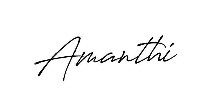 Make a short Amanthi signature style. Manage your documents anywhere anytime using Antro_Vectra_Bolder. Create and add eSignatures, submit forms, share and send files easily. Amanthi signature style 7 images and pictures png