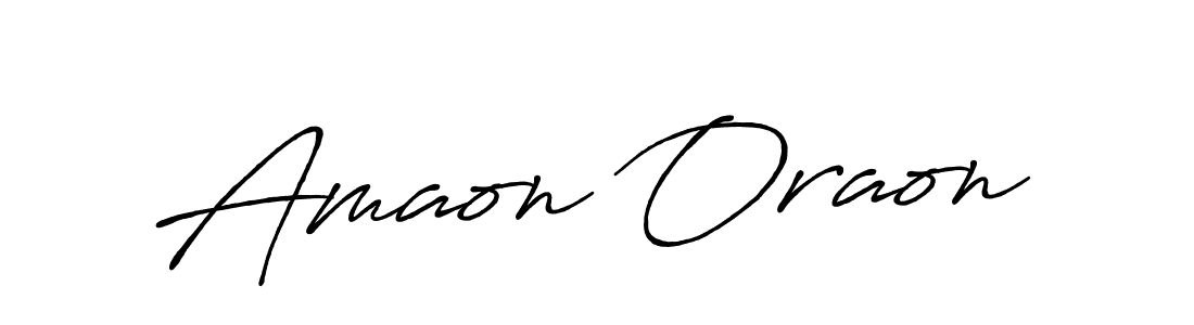 Make a beautiful signature design for name Amaon Oraon. Use this online signature maker to create a handwritten signature for free. Amaon Oraon signature style 7 images and pictures png