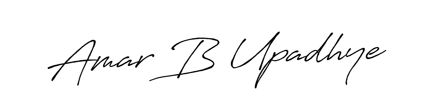 if you are searching for the best signature style for your name Amar B Upadhye. so please give up your signature search. here we have designed multiple signature styles  using Antro_Vectra_Bolder. Amar B Upadhye signature style 7 images and pictures png