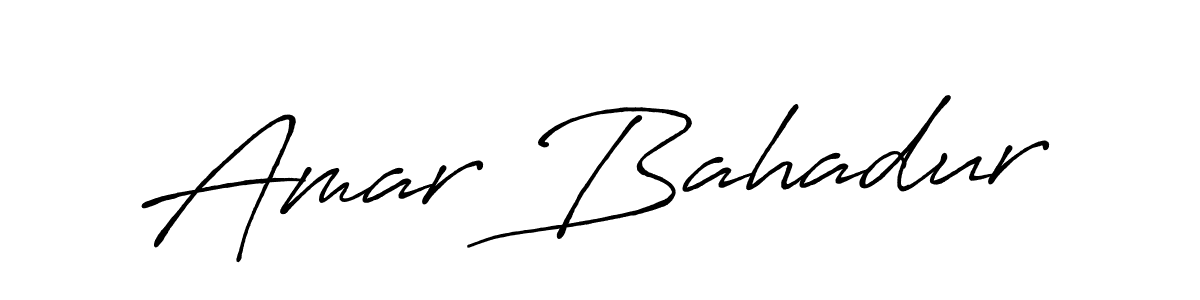 Antro_Vectra_Bolder is a professional signature style that is perfect for those who want to add a touch of class to their signature. It is also a great choice for those who want to make their signature more unique. Get Amar Bahadur name to fancy signature for free. Amar Bahadur signature style 7 images and pictures png