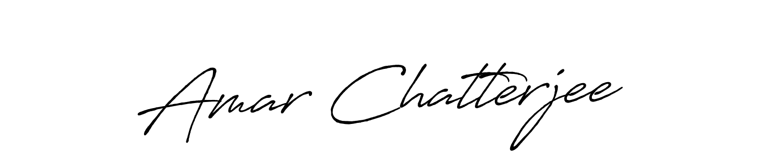 Amar Chatterjee stylish signature style. Best Handwritten Sign (Antro_Vectra_Bolder) for my name. Handwritten Signature Collection Ideas for my name Amar Chatterjee. Amar Chatterjee signature style 7 images and pictures png