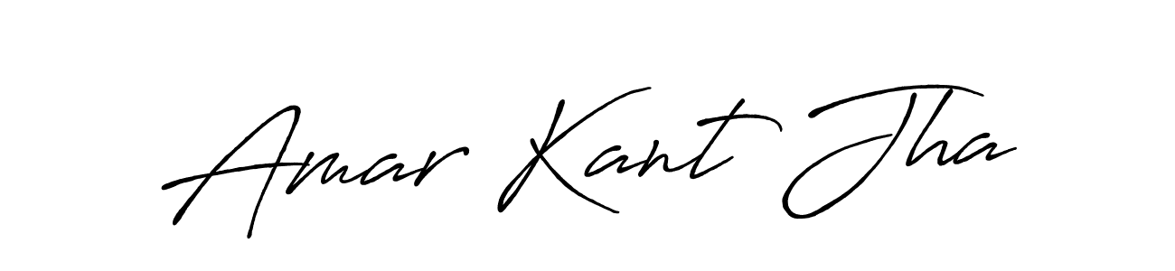 You can use this online signature creator to create a handwritten signature for the name Amar Kant Jha. This is the best online autograph maker. Amar Kant Jha signature style 7 images and pictures png