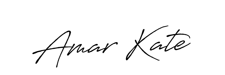 Design your own signature with our free online signature maker. With this signature software, you can create a handwritten (Antro_Vectra_Bolder) signature for name Amar Kate. Amar Kate signature style 7 images and pictures png