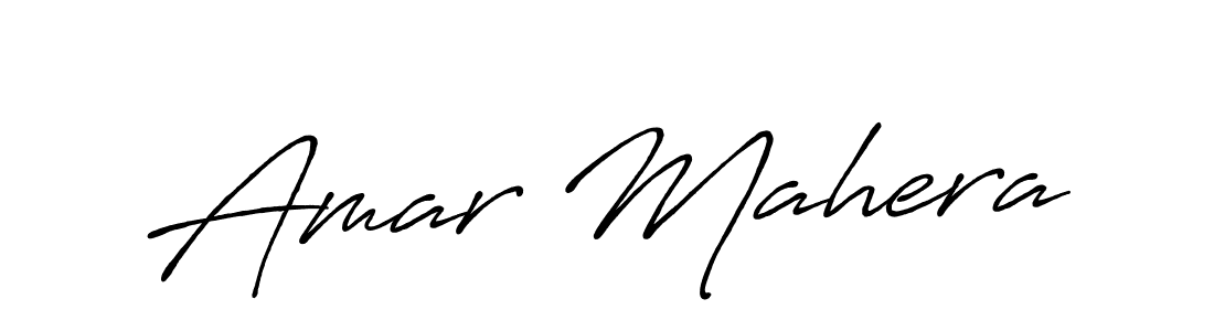 You can use this online signature creator to create a handwritten signature for the name Amar Mahera. This is the best online autograph maker. Amar Mahera signature style 7 images and pictures png