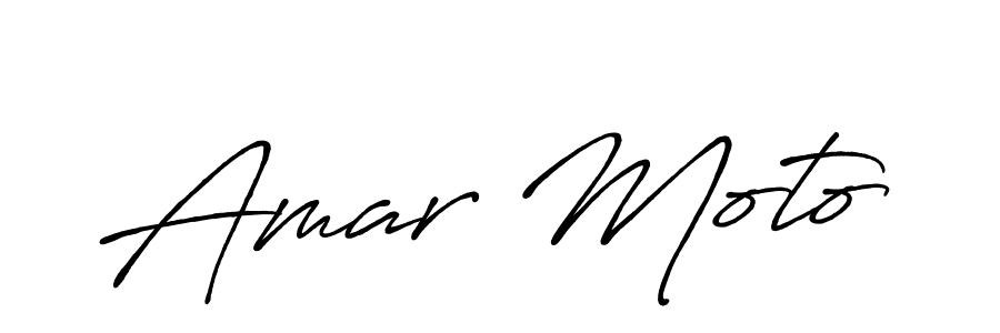 Make a beautiful signature design for name Amar Moto. Use this online signature maker to create a handwritten signature for free. Amar Moto signature style 7 images and pictures png