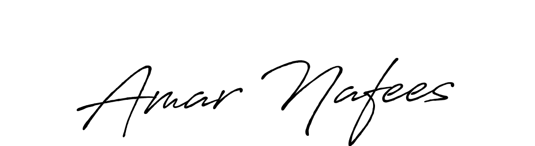How to make Amar Nafees signature? Antro_Vectra_Bolder is a professional autograph style. Create handwritten signature for Amar Nafees name. Amar Nafees signature style 7 images and pictures png