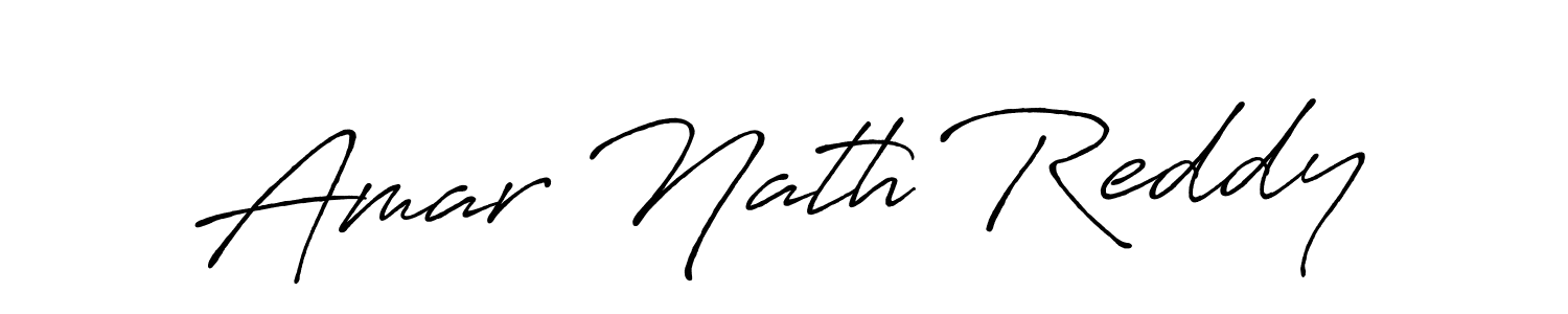 Make a short Amar Nath Reddy signature style. Manage your documents anywhere anytime using Antro_Vectra_Bolder. Create and add eSignatures, submit forms, share and send files easily. Amar Nath Reddy signature style 7 images and pictures png