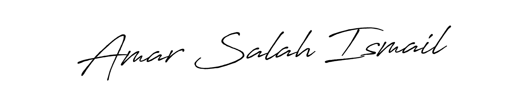 if you are searching for the best signature style for your name Amar Salah Ismail. so please give up your signature search. here we have designed multiple signature styles  using Antro_Vectra_Bolder. Amar Salah Ismail signature style 7 images and pictures png