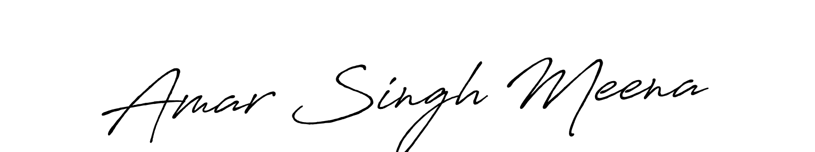 Make a short Amar Singh Meena signature style. Manage your documents anywhere anytime using Antro_Vectra_Bolder. Create and add eSignatures, submit forms, share and send files easily. Amar Singh Meena signature style 7 images and pictures png